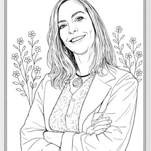 60 MULHERES - desenhos para colorir