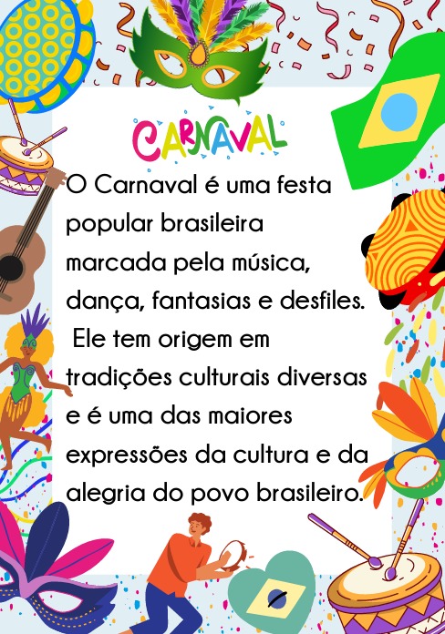 Aula de arte CARNAVAL - Imagem 2