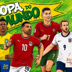 COPA DO MUNDO 2026 PARA COLORIR