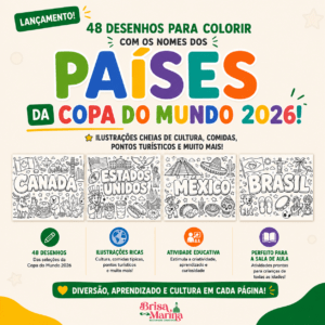 PAÍSES DA COPA DO MUNDO
