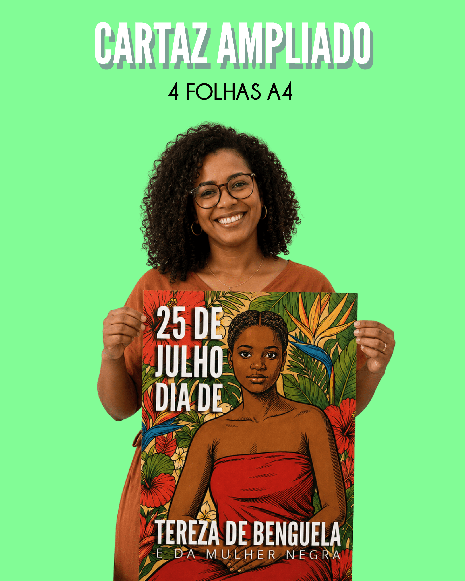 TEREZA DE BENGUELA - CARTAZ E ATIVIDADE - Imagem 2
