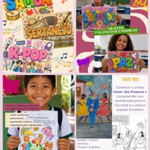 COMBO ATIVIDADES DE ARTE - 4 KITS