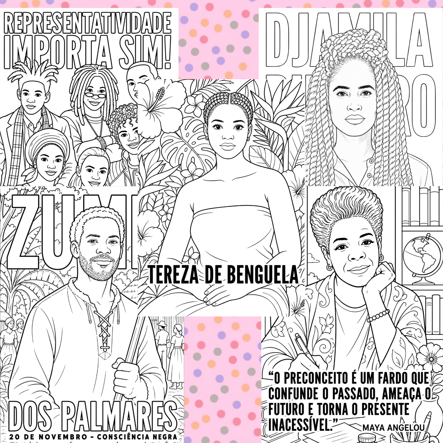 COMBO 15 CARTAZES - CONSCIÊNCIA NEGRA - Imagem 5